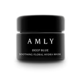 Deep Blue Floral Hydra Mask Amly