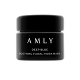Deep Blue Floral Hydra Mask Amly