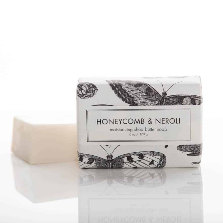 FORMULARY 55 Shea Butter Moisturizing Soap Honeycomb Neroli